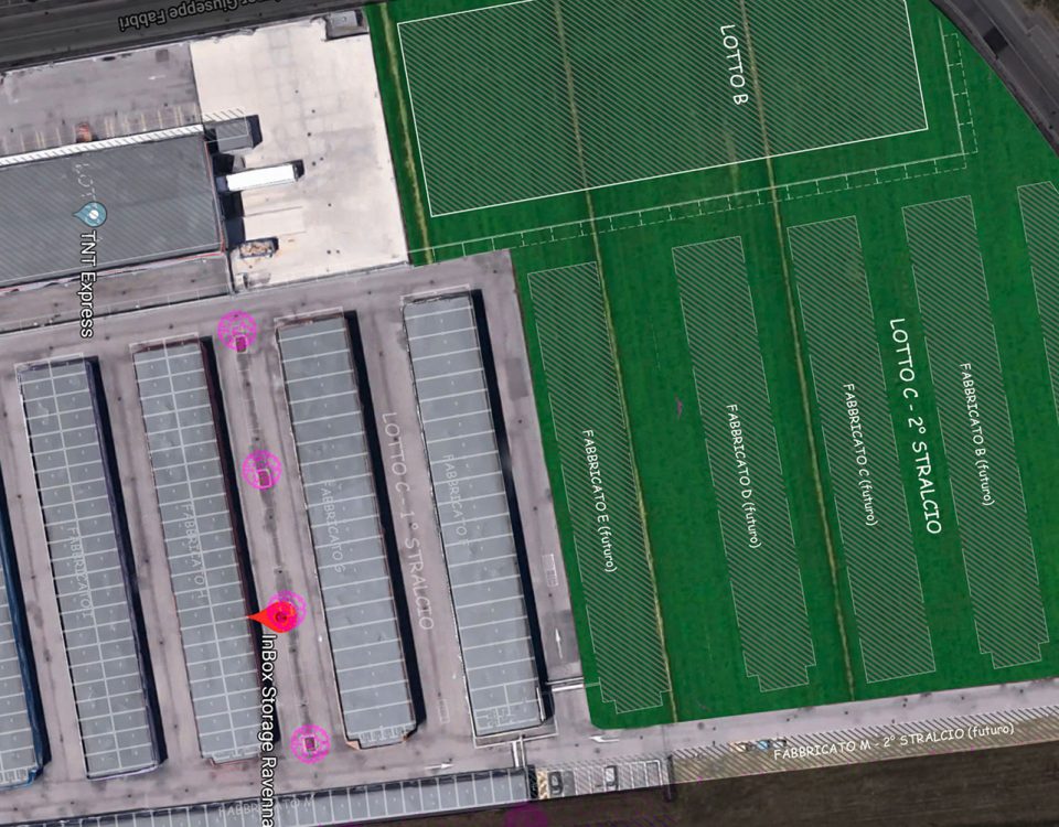 Capannoni e terreni a Fornace Zarattini (RA)